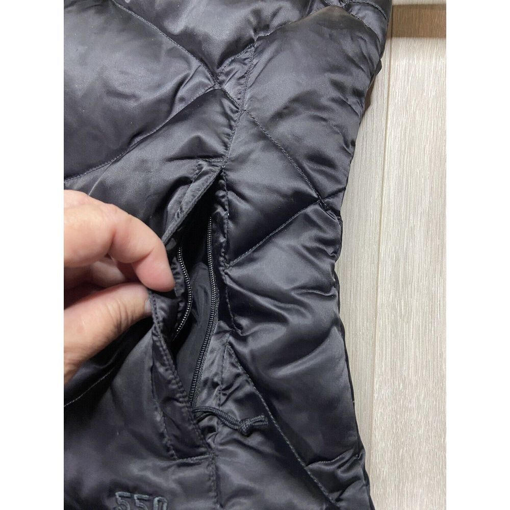 The North Face Vest Women Small Black Puffer Goose Down 550 Outdoor Hiking Ski - Picture 8 of 13